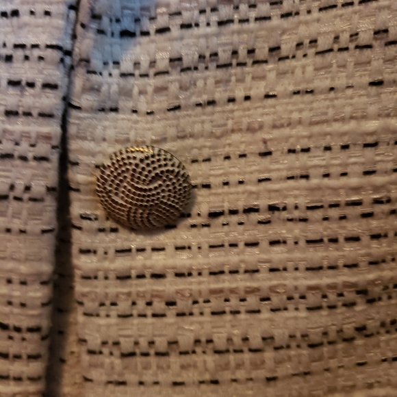 Cabi black and white one button blazer - Picture 4 of 6